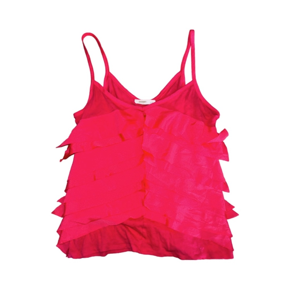 OLD NAVY Tiered Red Tank Top - 4/$30